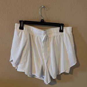 All in Motion White Shorts